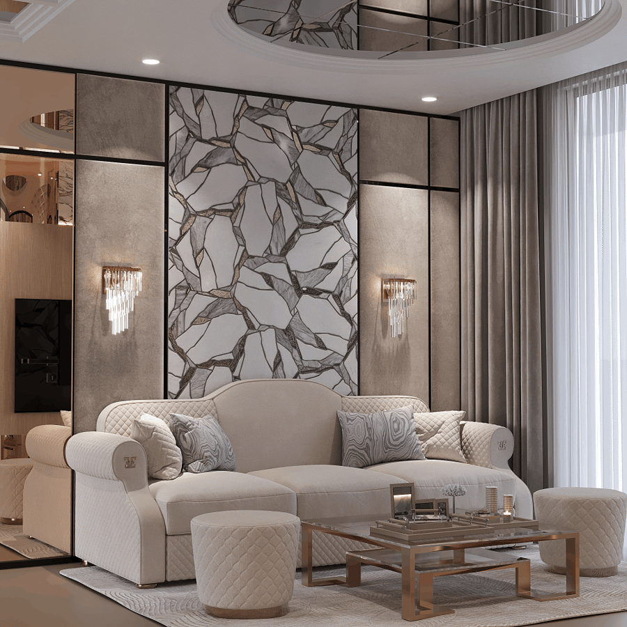 Crystal Wall Light – 4 Layers Design