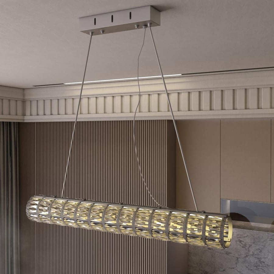 ثريا معلقة  LED مدورة  طول 1 متر CCT