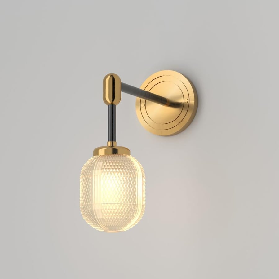 Modern Transparent Glass Wall Light