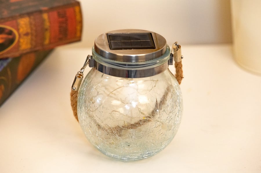 Round Decorative Lighting with Rope - Solar Energy 48625