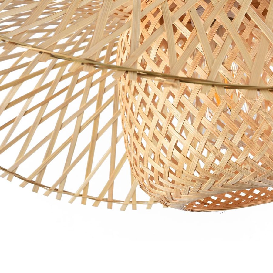 Rustic Hat-Style Pendant Light