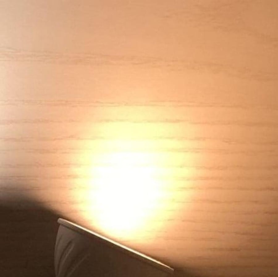 لمبة ليد 7 وات GU10 بعد التركيب صورة 6