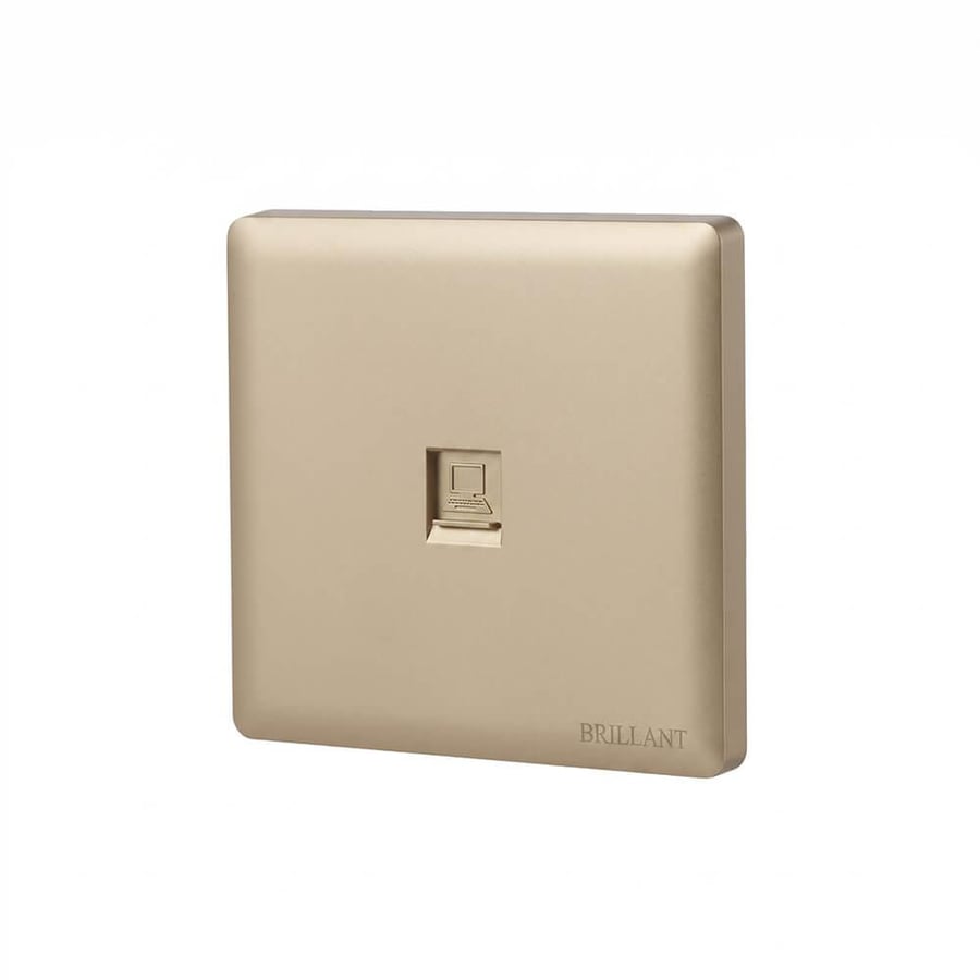 Single Internet Socket – Gold Light