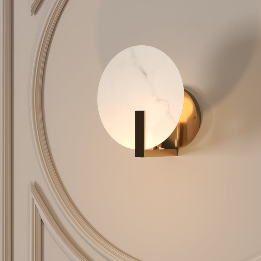 Classic Marble Acrylic Interior Lighting