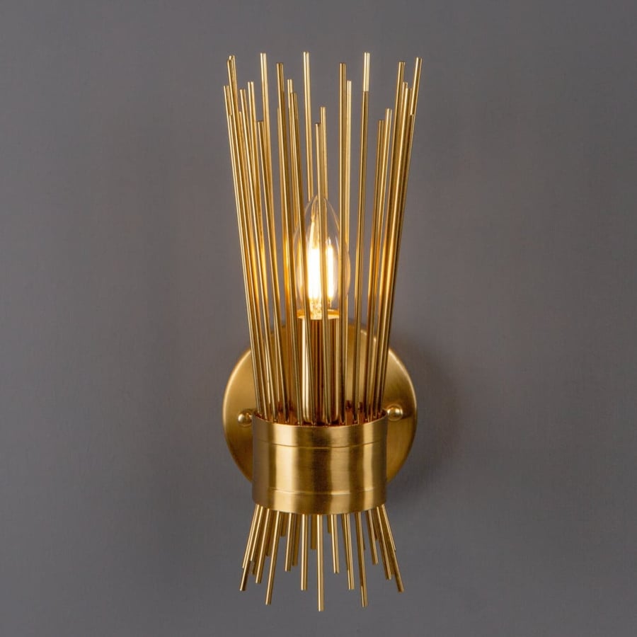 Modern Gold Stick Wall Light