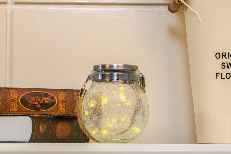 Round Decorative Lighting with Rope - Solar Energy 48625