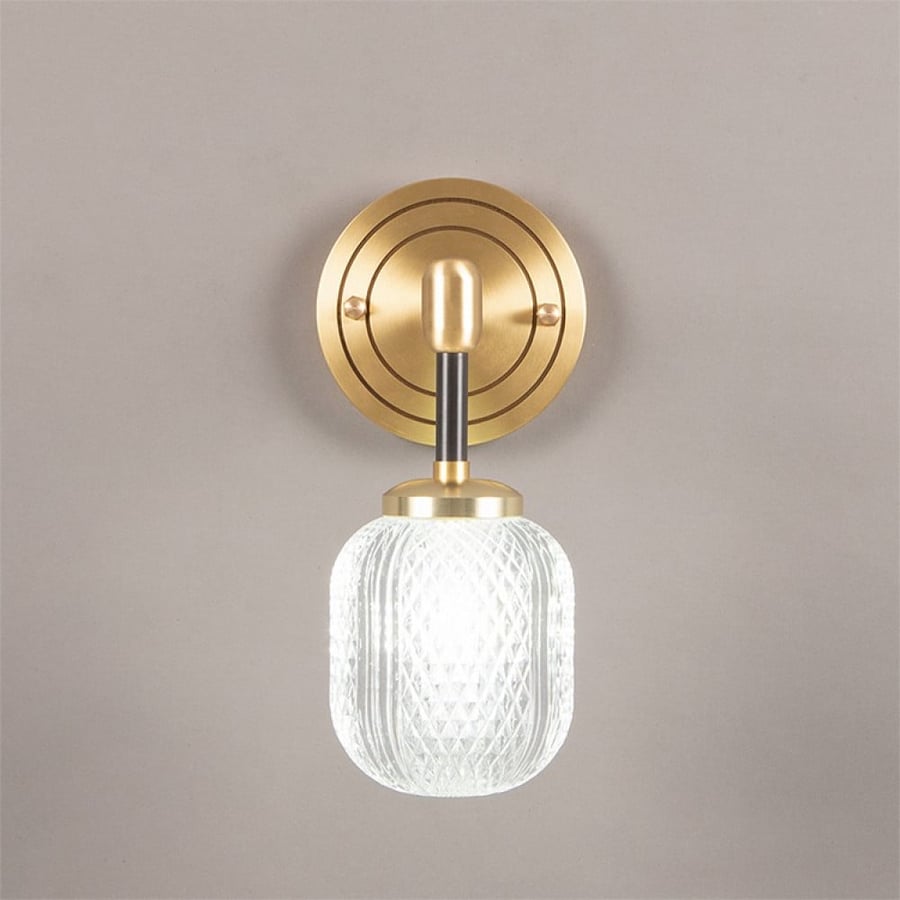 Modern Transparent Glass Wall Light