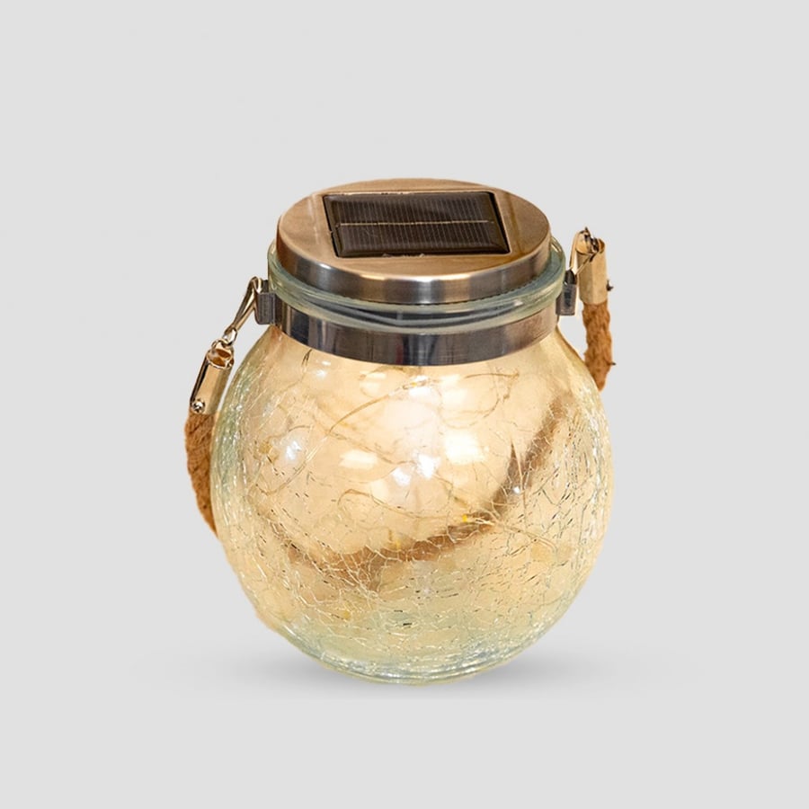 Round Decorative Lighting with Rope - Solar Energy 48625