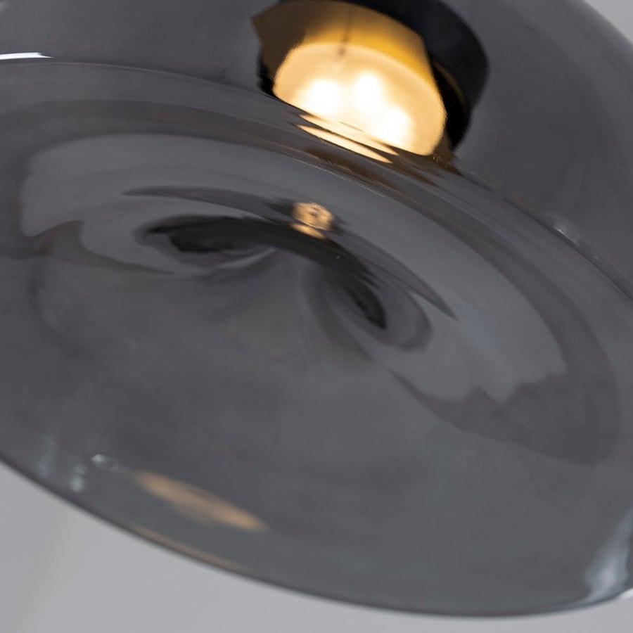 Modern Circular Glass Pendant Light