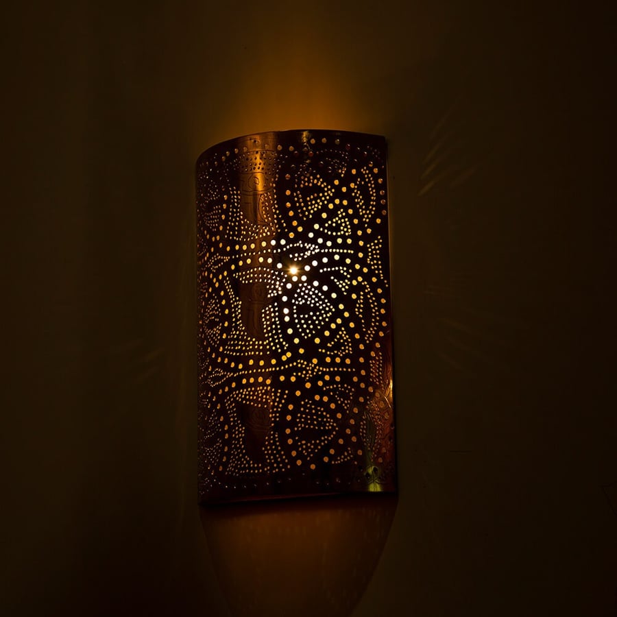 Handmade Egyptian traditional copper appliqué