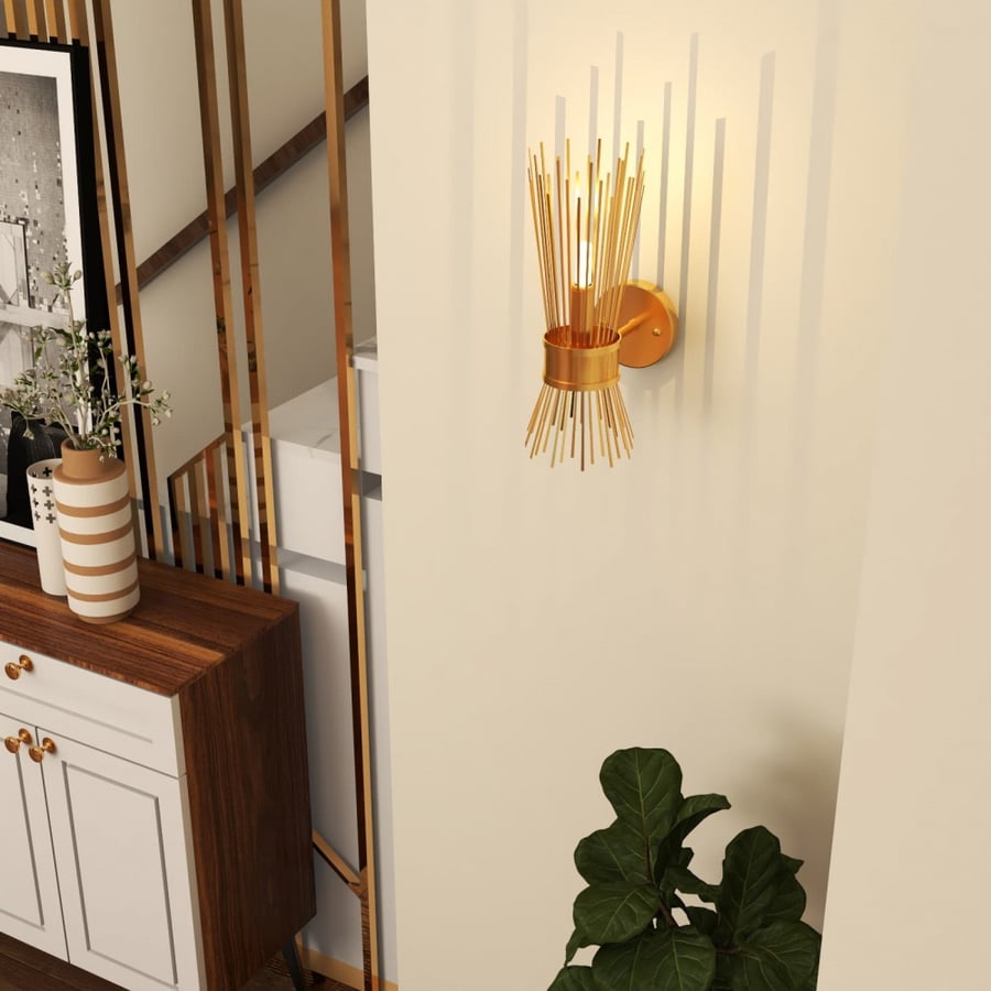 Modern Gold Stick Wall Light