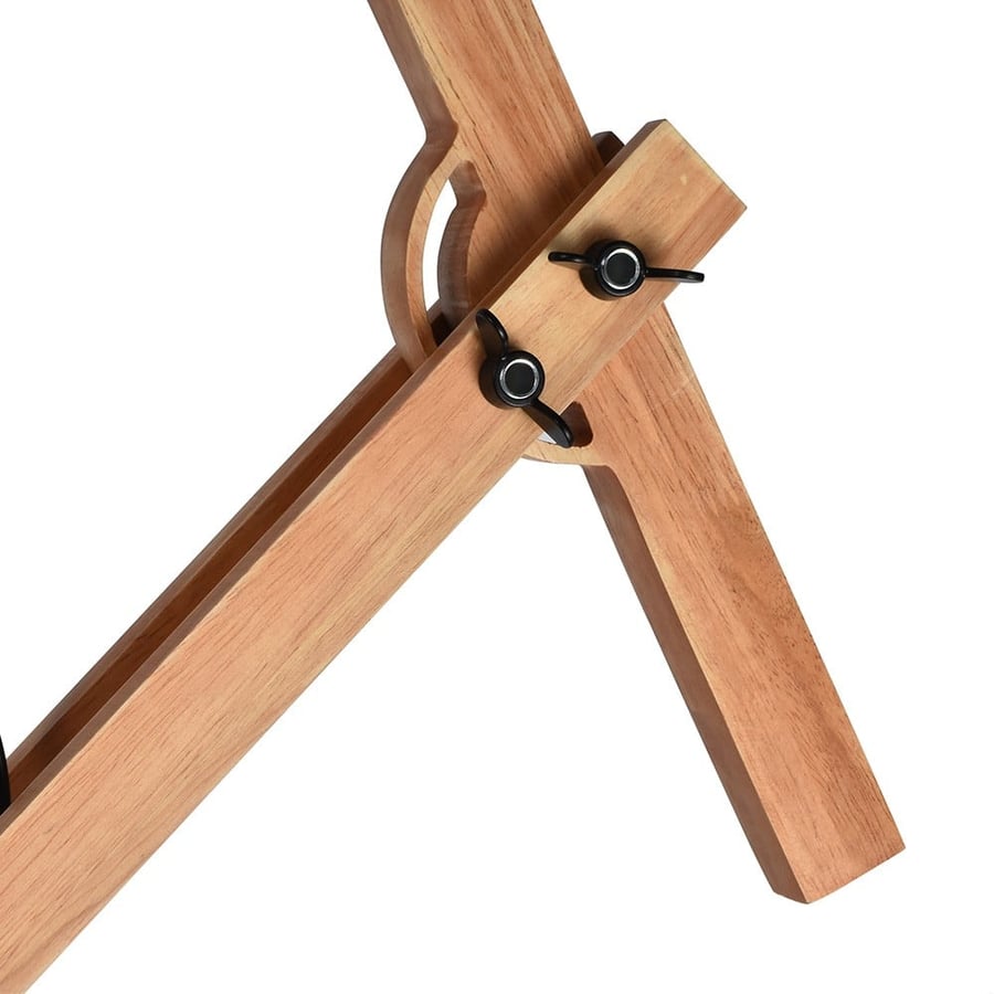 Curved Wooden Floor Lamp – Tall Design