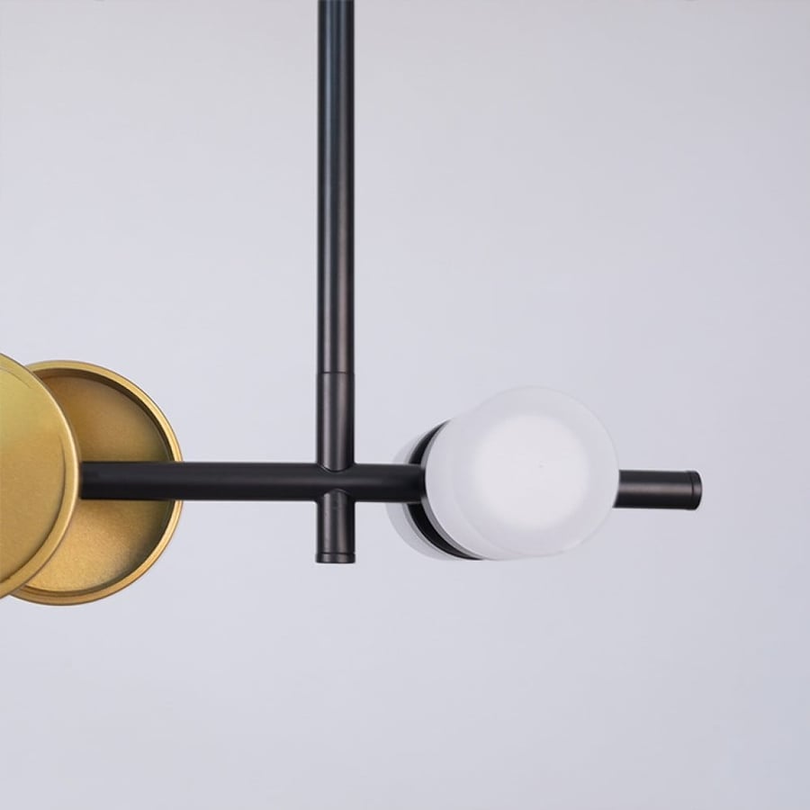 Chandelier Alali LED modern length 120 cm black 30W