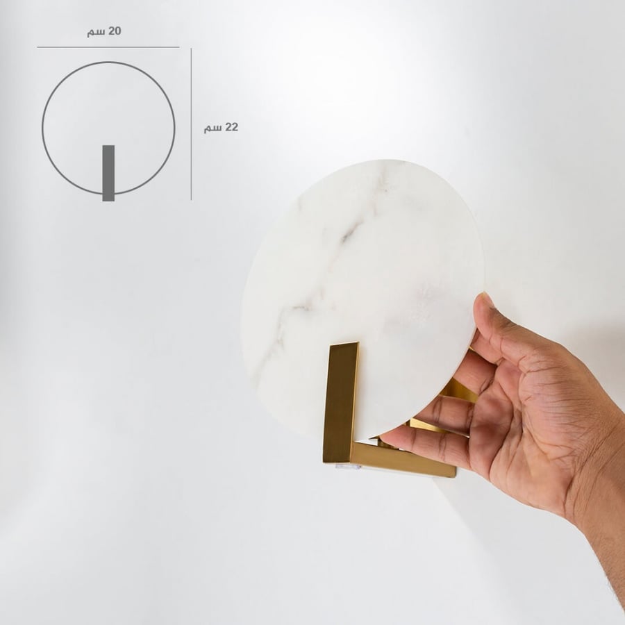 Classic Marble Acrylic Interior Lighting