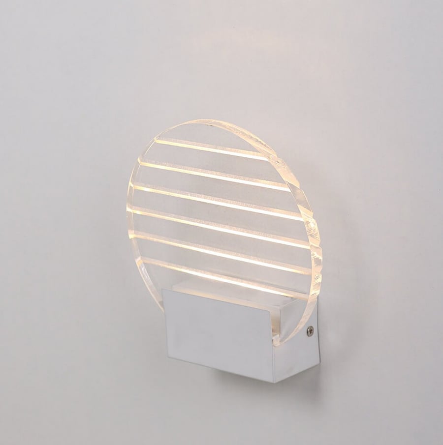 Interior LED decorative modern acrylic appliqué
