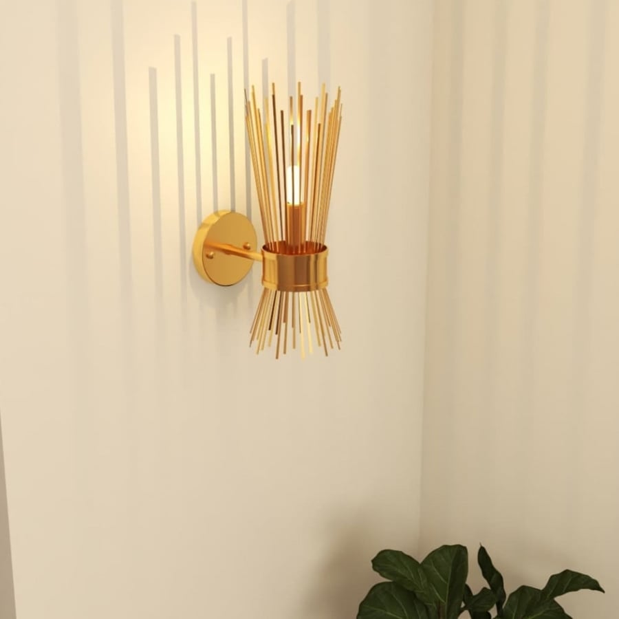 Modern Gold Stick Wall Light