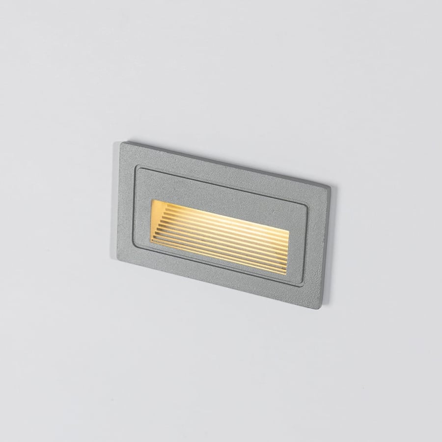 Rectangular LED Stair Step Light – Grey Frame