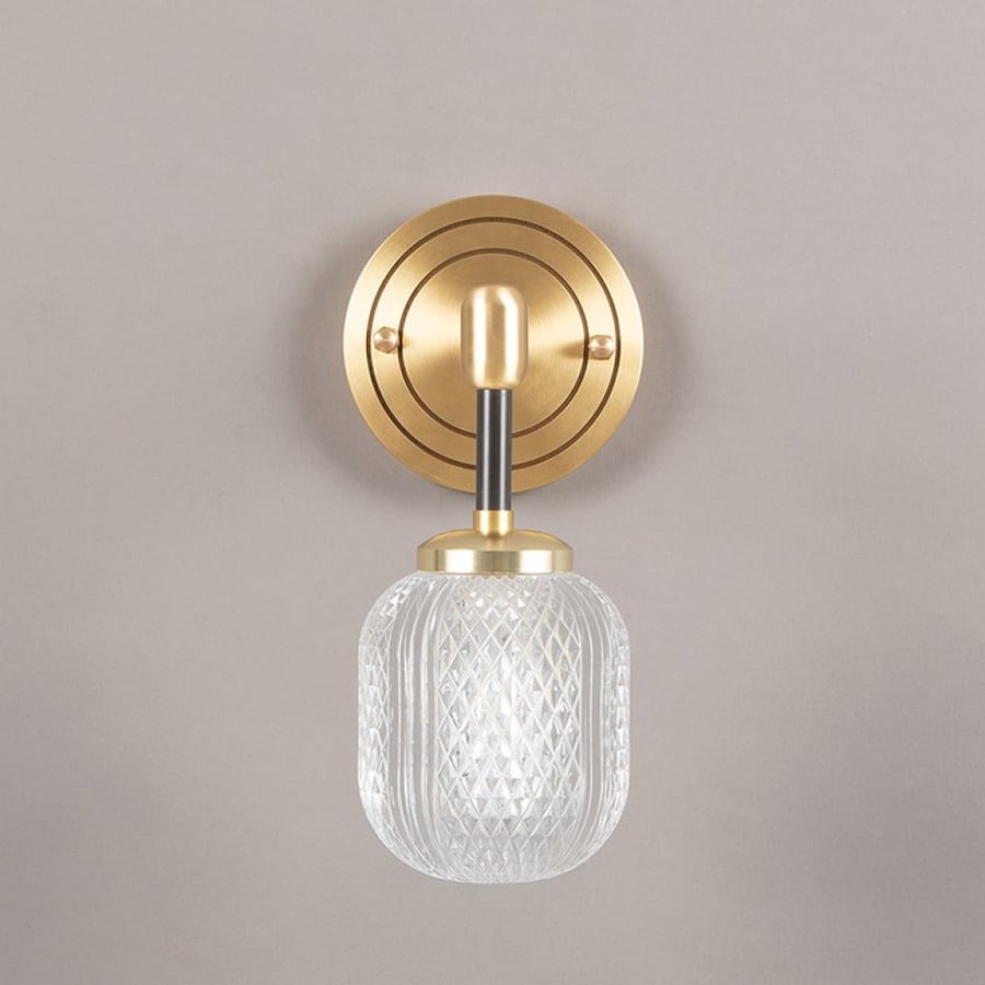 Modern Transparent Glass Wall Light
