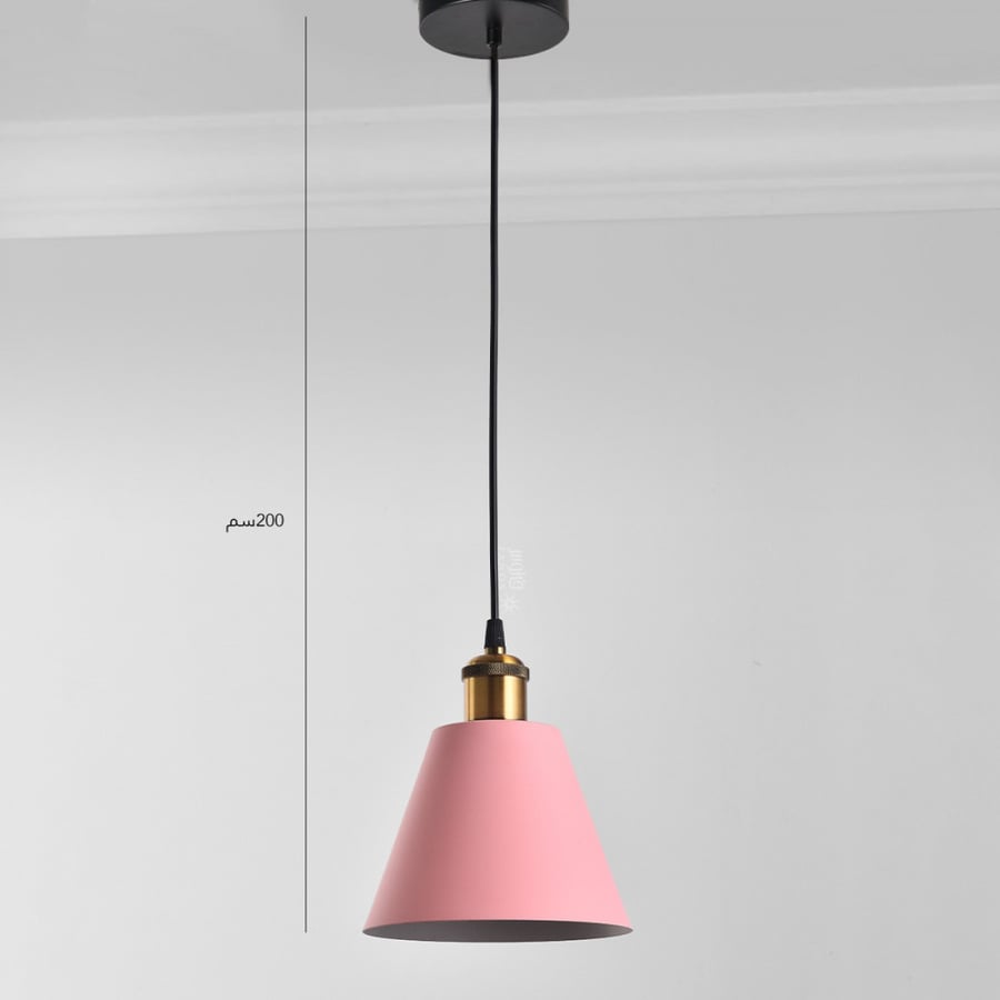 Modern floral relationship chandelier with golden funnel