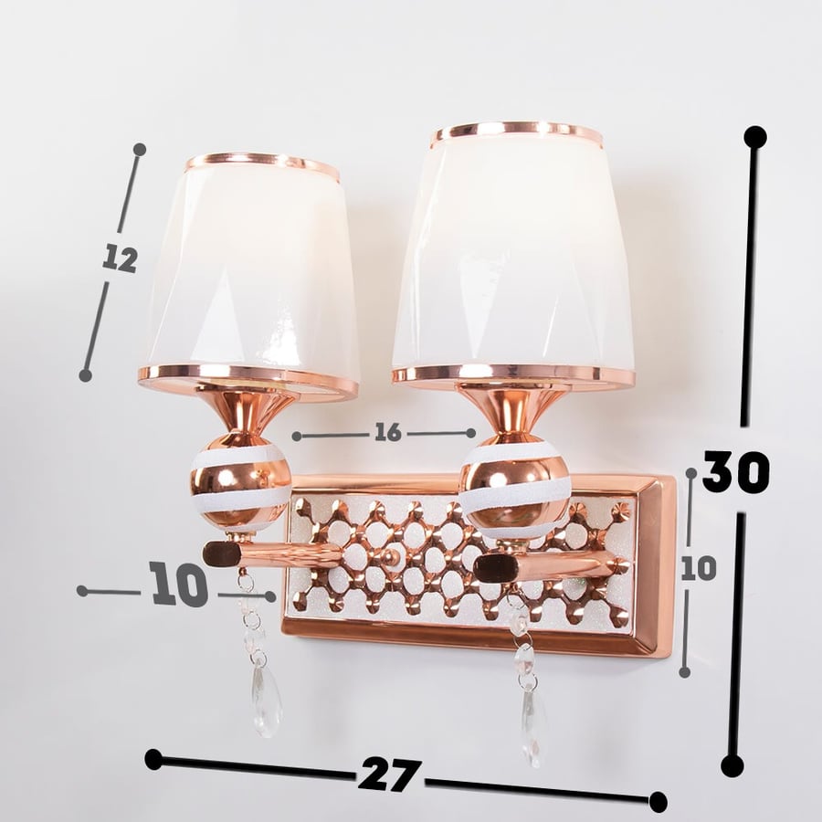 A classic glass copper clad appliqué