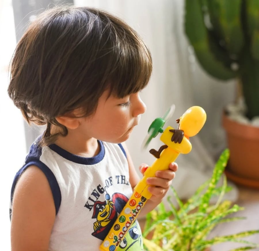 لاكاسا لاكاسيتوس حلوى مع لعبة مروحة 9*20جرام