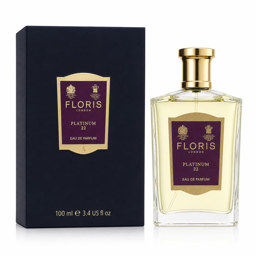 عطر فلوريس بلاتينيوم 22 أو دي بارفان 100 مل سبراي للجنسين