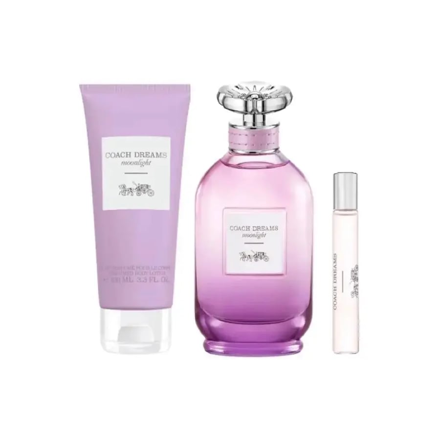 طقم عطر كوتش دريمز مون لايت نسائي او دو بارفيوم 90 مل