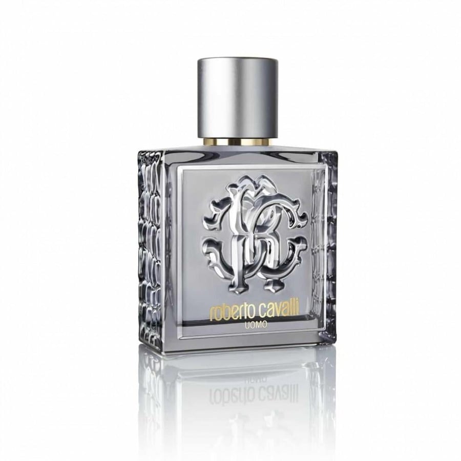 عطر روبرتو كفالي اومو سلفر ايسنس او دو تواليت 100 مل
