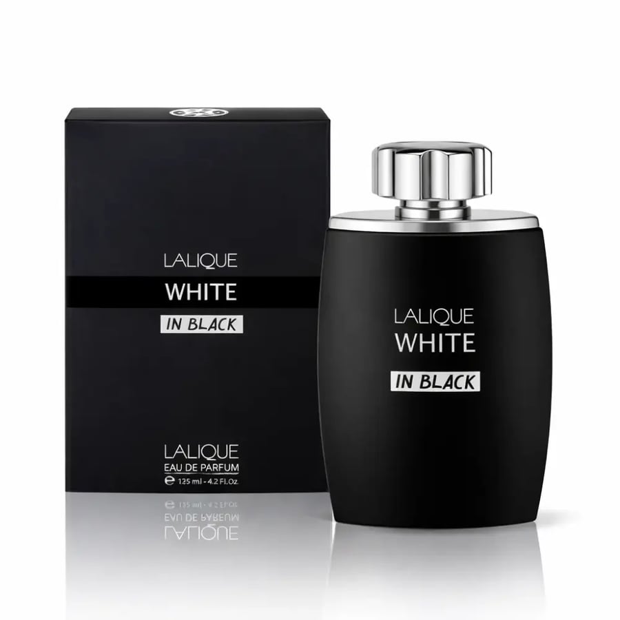 عطر لاليك وايت ان بلاك الرجالي او دو برفيوم 125مل