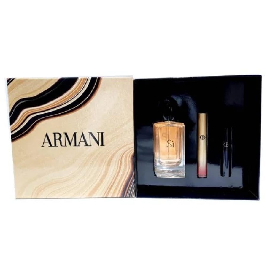 طقم ارماني سي او دو بارفيوم (عطر 100 مل+قلوس 400 جرام+ماسكارا 4.5 مل)