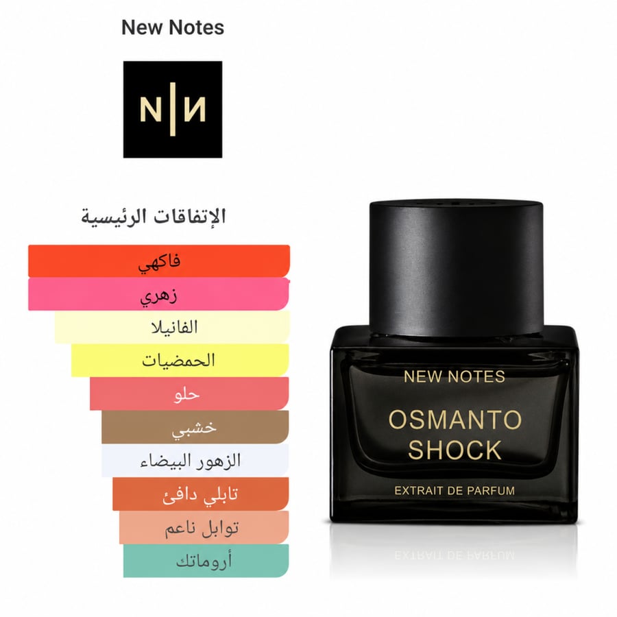 عطر نيو نوتس أوسمانتو شوك اكستريت دي بارفيوم 50 مل