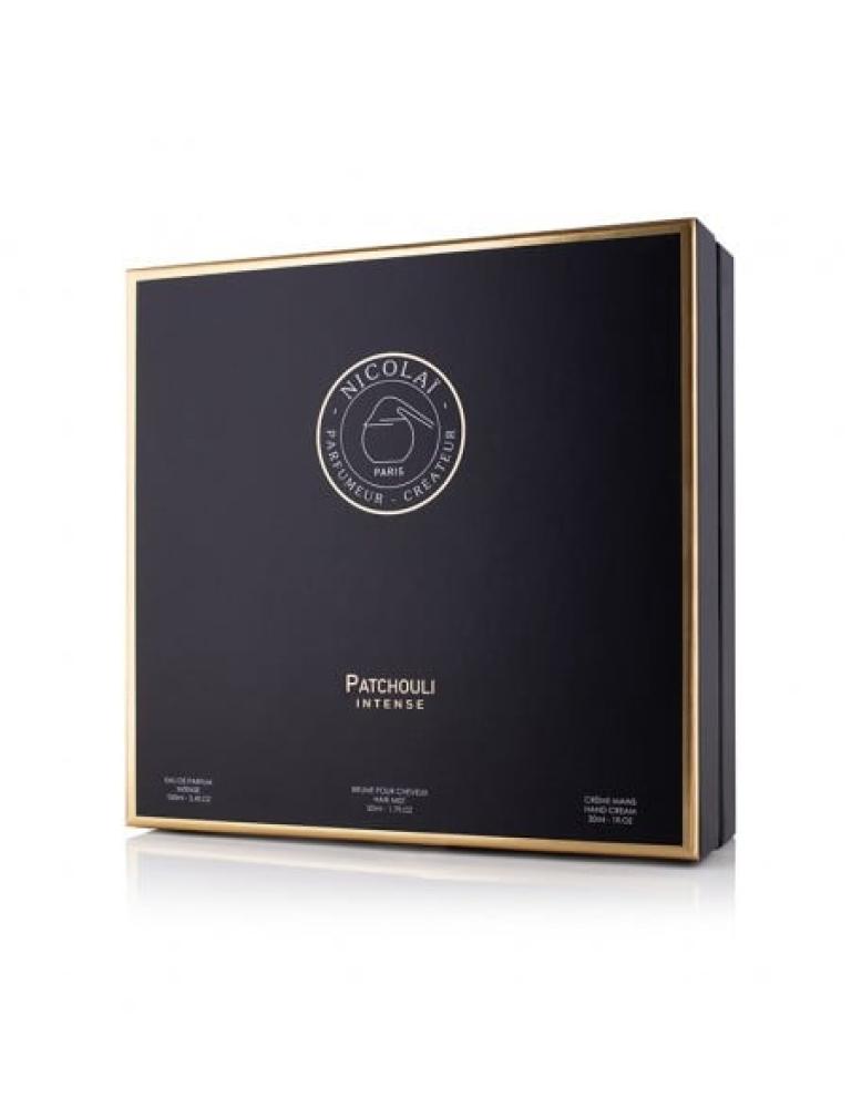 مجموعة باتشولي العطر 100 مل كريم اليد 50 مل عطر الشعر 30 مل