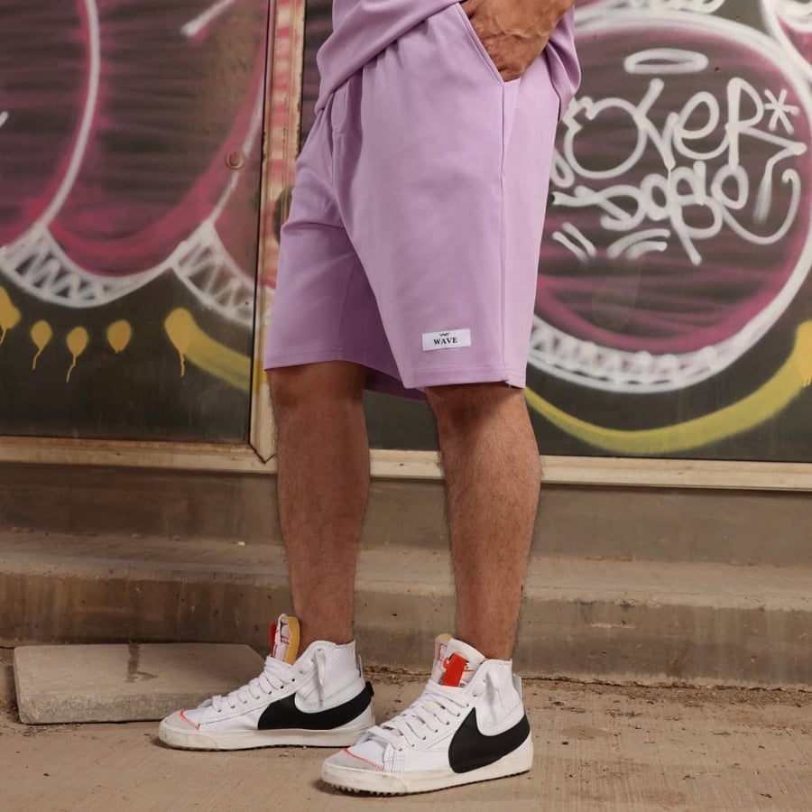 شورت بنفسجي - Light purple Shorts