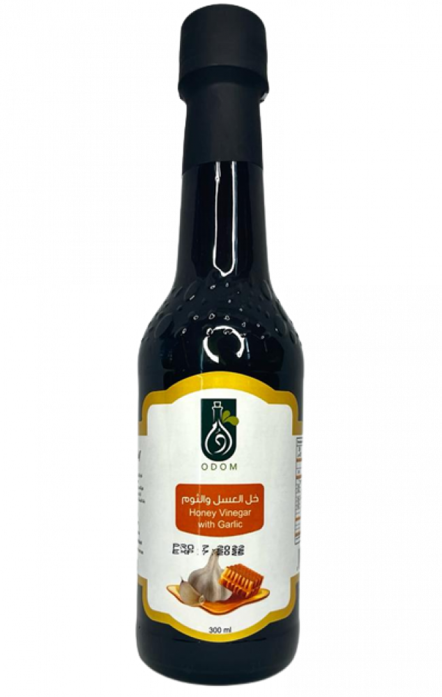 خل العسل مع الثوم 300 مل