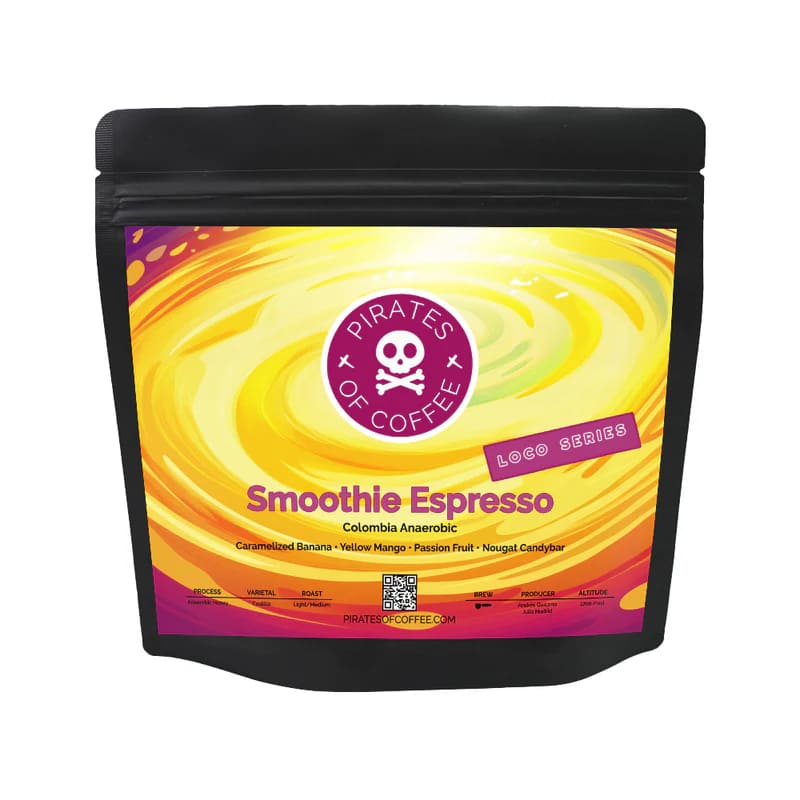 Pirates Coffee Smoothie Colombia Honey Espresso 250 grams