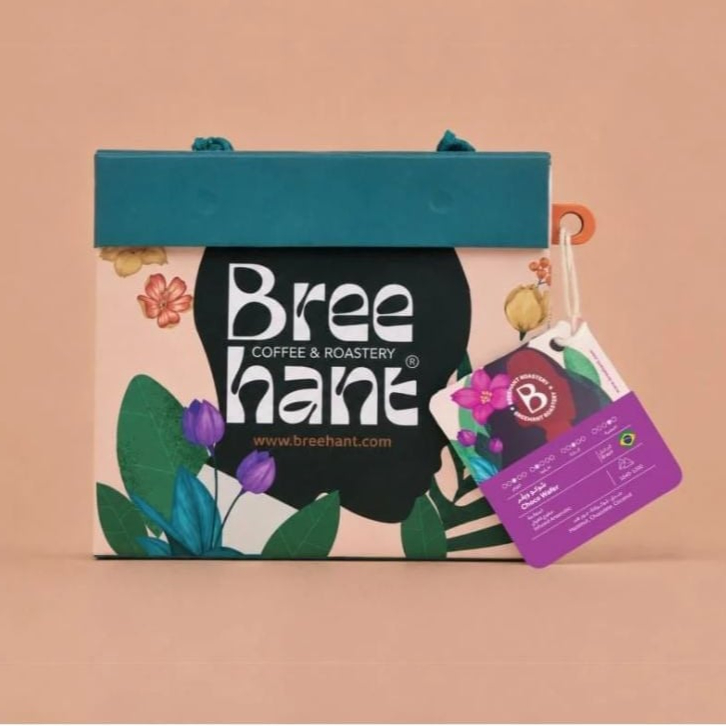 Brihant Coffee Chocolate Waffer Brazil Luxury 250 grams