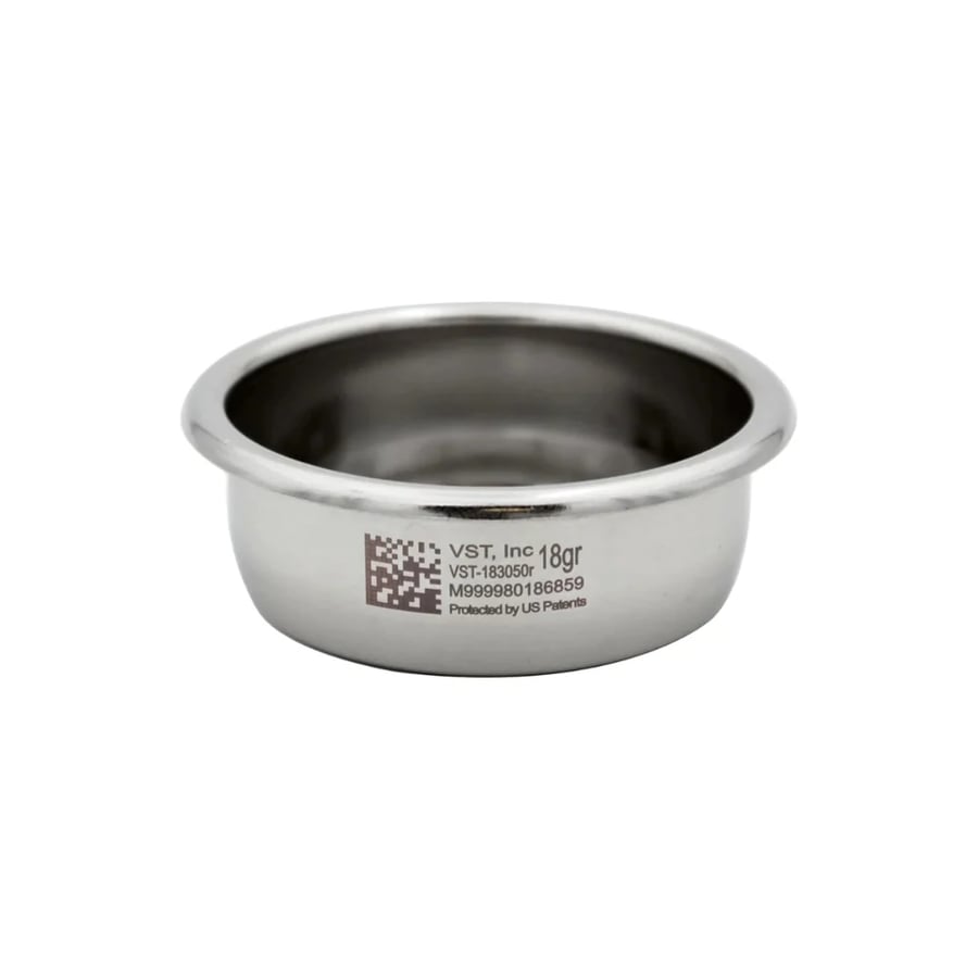باسكت إسبريسو في إس تي بدون حافة 18 جرام | VST Ridgeless Basket 18g