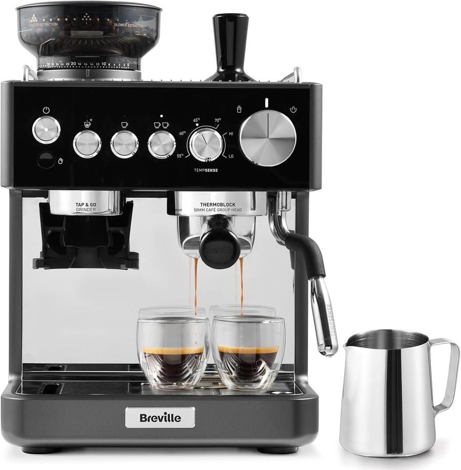 مستعملة ماكينة Breville Barista Sense ضمان 6 اشهر