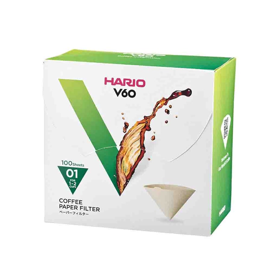 فلاتر هاريو V60 بني 100 مقاس 01 | Hario Filter 01