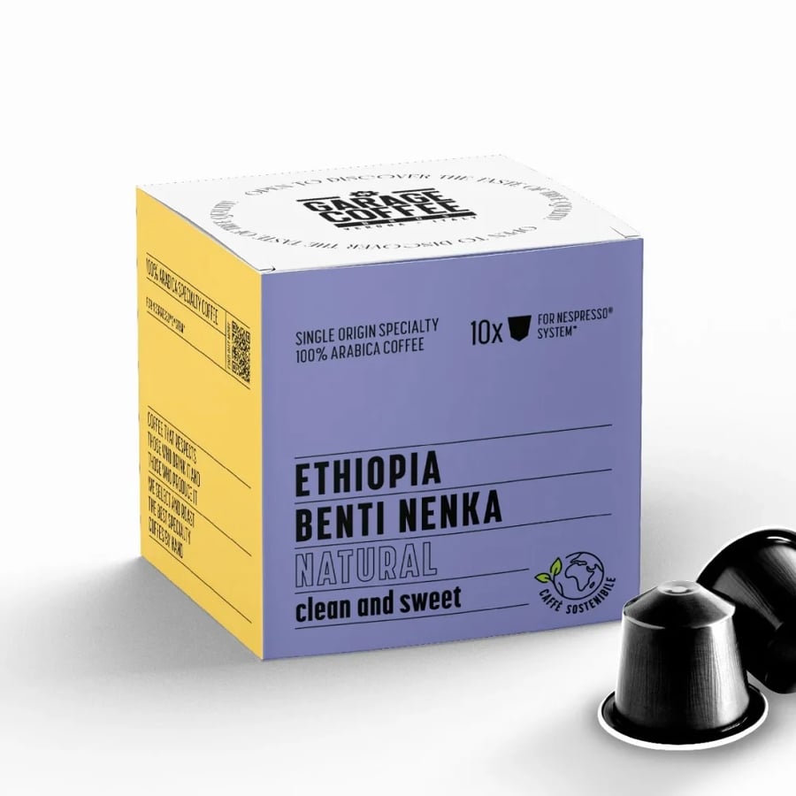 Car Coffee Capsules Ethiopia BENTI NENKA