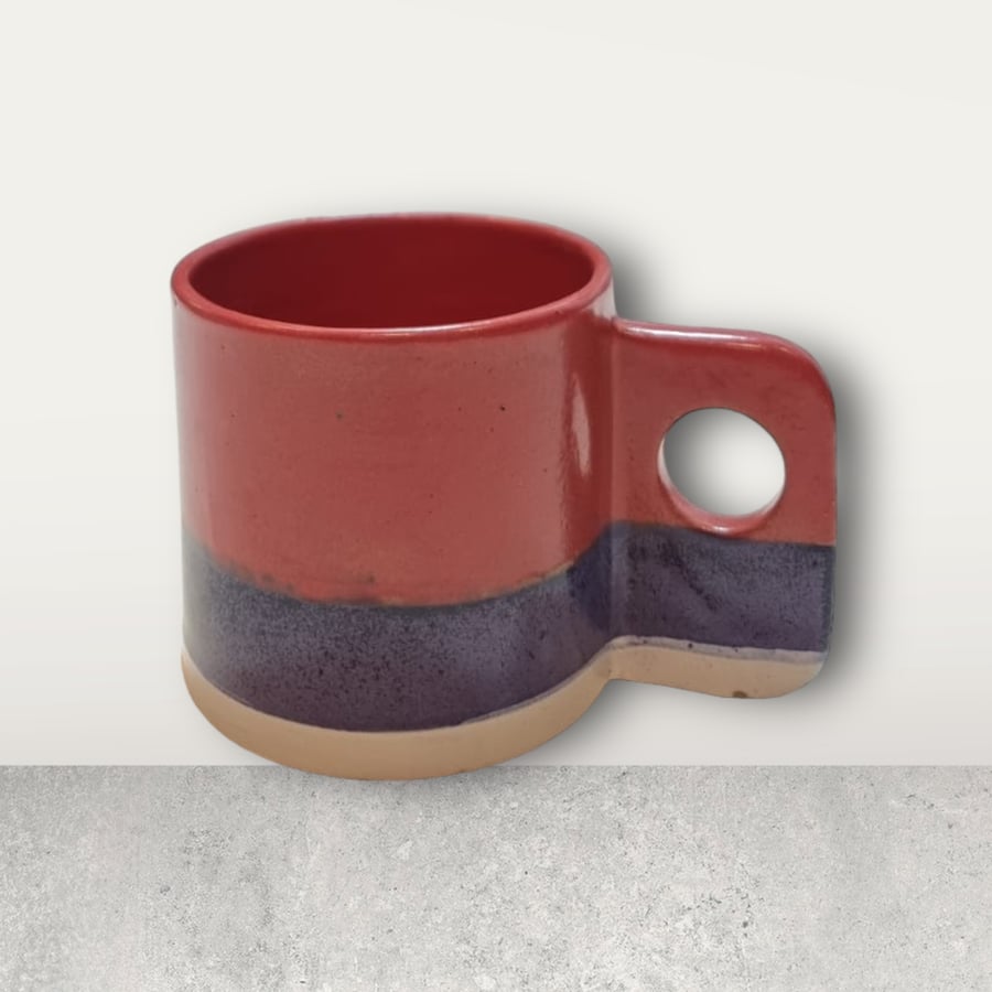 Handmade craft cup from KALOKA, capacity 210 ml