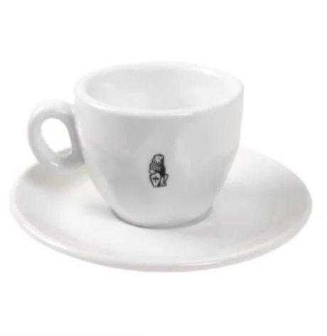كوب لامارزوكو إسبريسو LION CAPPUCCINO من La Marzocco ايطاليا ابيض