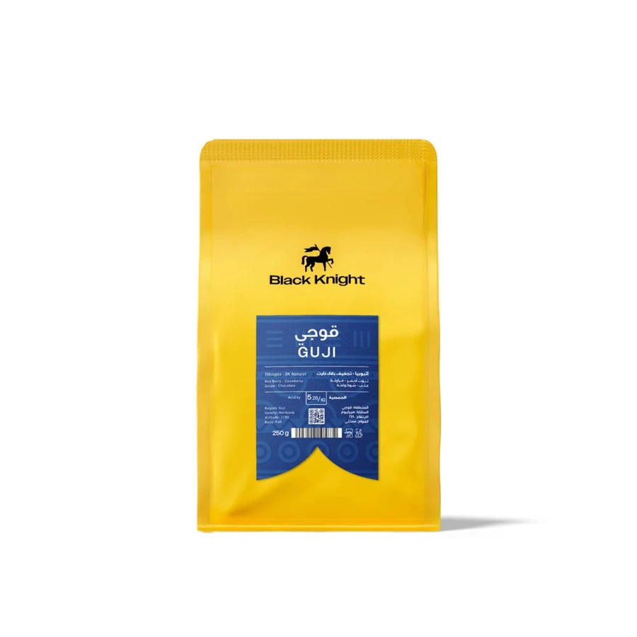 Black Knight Coffee Qoji Ethiopia dried 250 grams
