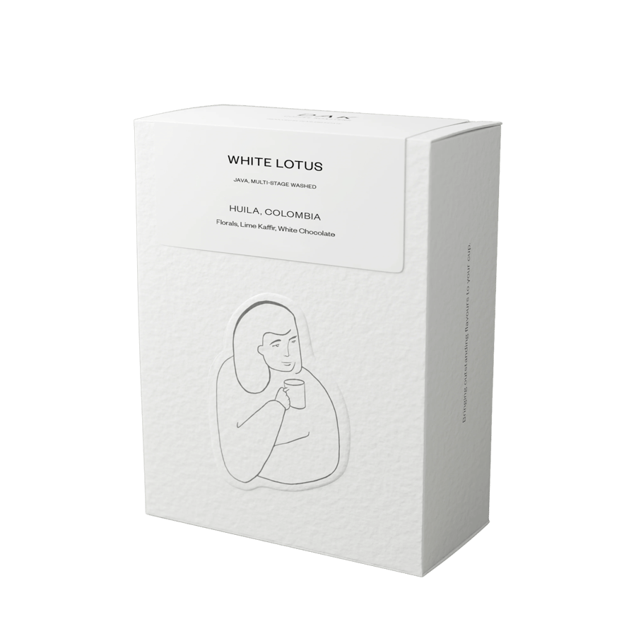 White Lotus Colombia washed filter coffee 250 grams
