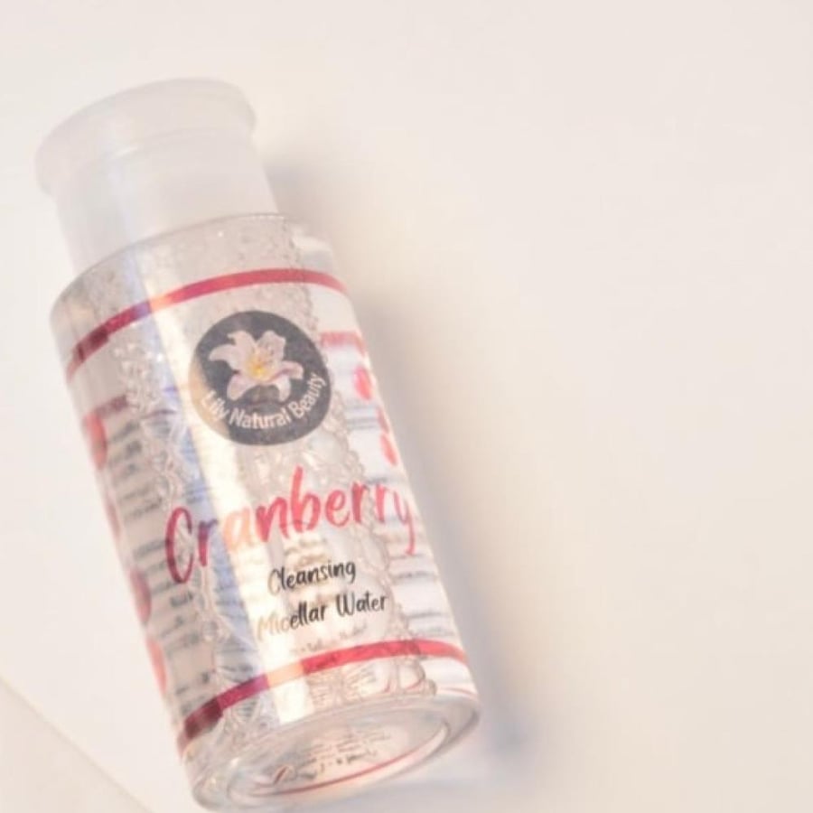 Cranberry Micellar Water