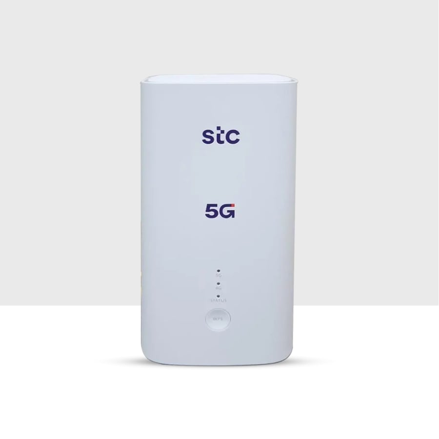 راوتر 5G يدعم جميع الشرايح CPE 5  STC h155-383 مستعمل نضيف