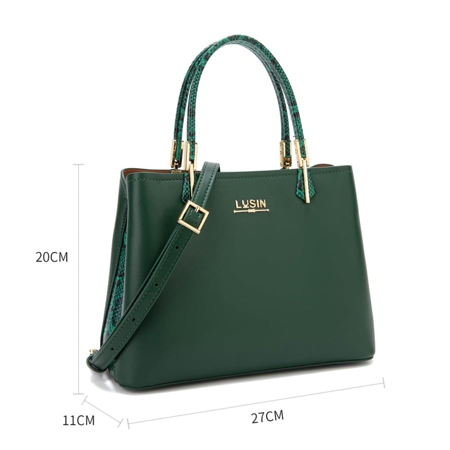 شنطة نسائية لون اخضر