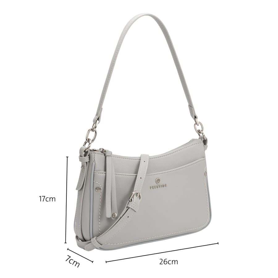 Women's bag, gray color