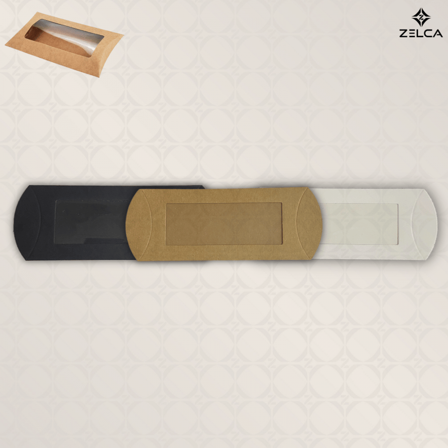 علب توزيعات صغيرة بنافذة