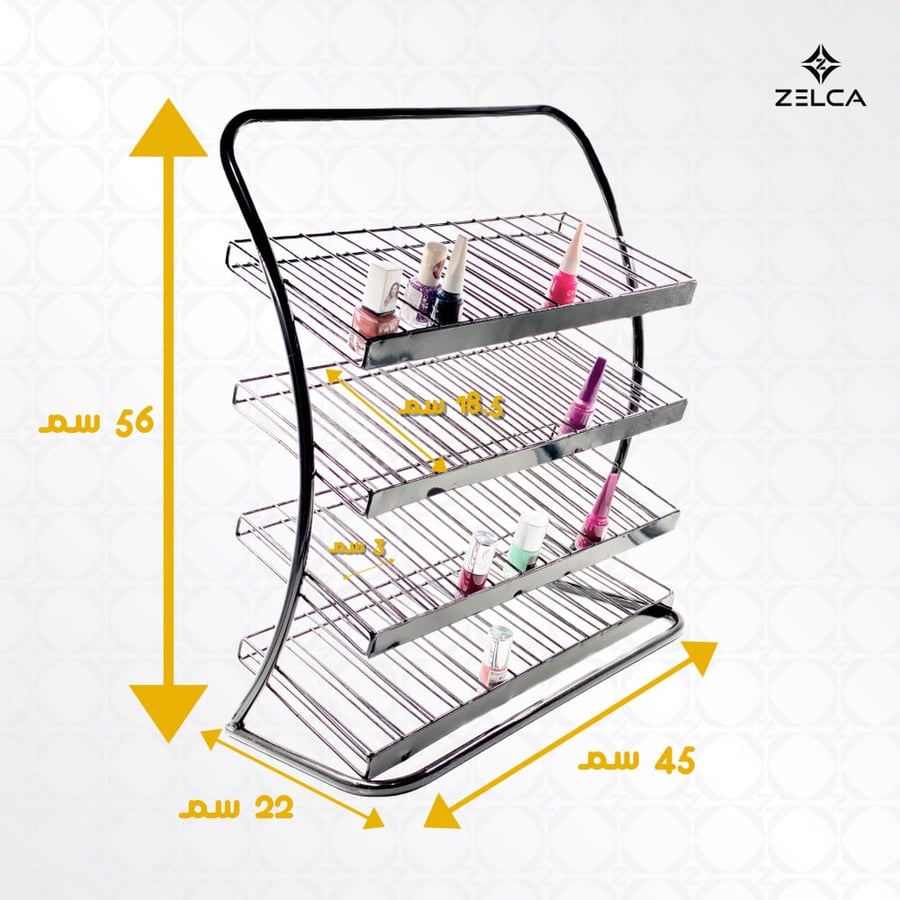 استاند و منظم مناكير واكسسوارات